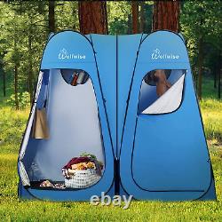6.6FT Portable Pop up Shower Privacy Tent Spacious Dressing Changing Room for To