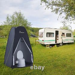 6.6FT Portable Pop up Shower Privacy Tent Spacious Dressing Changing RoomCamping