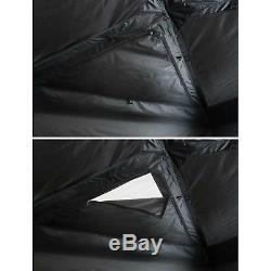 6 Man Camping Tent Person Family Hiking Shelter Dark Rest Instant 3 Window Cabin