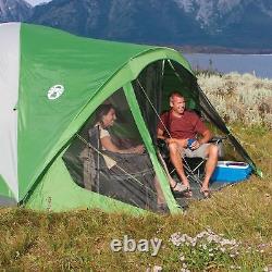 6 Man Person Camping Tent Waterproof Screen Room Outdoor Hiking Backpack Fishing