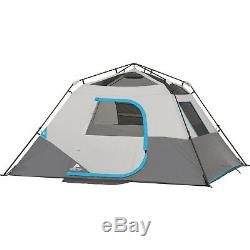 6 Man Tent With Standing Room For Camping Festivals Instant Fast Easy Setup New