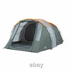 6 Man Tunnel Tent Ozark Orange and Grey Camping Family Staycation Brand New