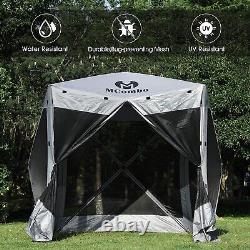 60 Sec Pop Up Tent Waterproof 4 Man Family Easy Set Up Outdoor Camping Festival