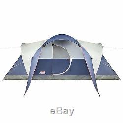 8 Person Easy Instant Set Up Family Man Tent Dome WeatherTec Camping Led Light