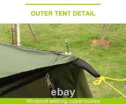 A Camping 2 Person Two Man Bushcraft Tent Woods Bush Shelter Survival Hunting