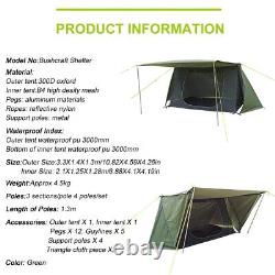 A Camping 2 Person Two Man Bushcraft Tent Woods Bush Shelter Survival Hunting