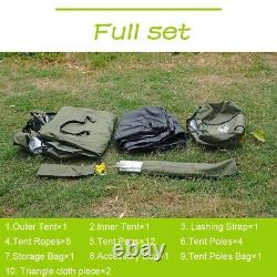 A Camping 2 Person Two Man Bushcraft Tent Woods Bush Shelter Survival Hunting