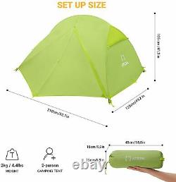 ATEPA Waterproof 2 Man Camping Tent