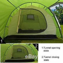 AYAMAYA Camping Tents 3-4 Person/Man/People with 2/Two Room Bedroom + Living Ro