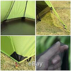 Andaker 1.6lb Ultralight Backpacking Tents One Person Man Hiking Single Camping