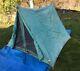 Antique Vtg Camping 2-Man Canvas CAMEL MFG PUP TENT 211-A 912-46 Camp WOW
