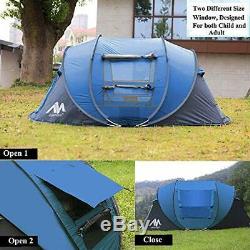 Ayamaya Pop Up Camping Tents for 3 to 4 Person/People/Man Quick Easy Setup