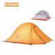 Azarxis 1 2 3 Person Man 3 4 All Season Tents for Camping (Orange 2 Person)