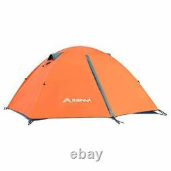 BISINNA 2 Man Camping Tent Waterproof Windproof Lightweight Backpacking Tent