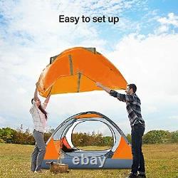 BISINNA 2 Man Camping Tent Waterproof Windproof Lightweight Backpacking Tent