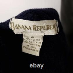 Banana Republic Sweatshirt Vintage 80s 90s Outdoors Hiking Camping Size XL