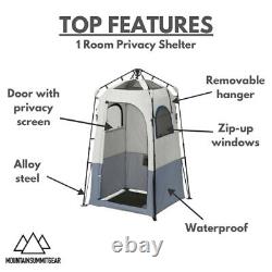 Caddis Rapid Privacy Shelter 1 Room, Camping Shower & Portable Toilet Tent, P