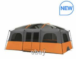 Camp Valley Core 12 Man Person Straight Wall Cabin Tent Camping Large Family