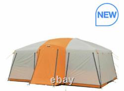 Camp Valley Core 12 Man Person Straight Wall Cabin Tent Camping Large Family
