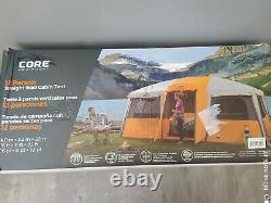 Camp Valley Core 12 Person/Man Straight Wall Cabin Tent boxed