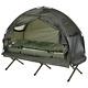 Camping Cot Tent with Air Mattress Sleeping Bag and Pillow Portable All-in-One