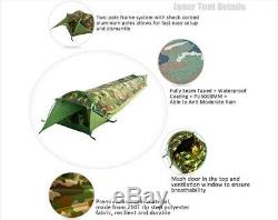 Camping Military Army Bivy Bag Sack Cover Tent 1 Person Man Survival Camouflage