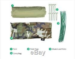 Camping Military Army Bivy Bag Sack Cover Tent 1 Person Man Survival Camouflage