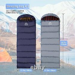 Camping Set 09 PcsTent 2 Sleeping Bag2 Sleeping Pads 2 Blankets 02 Hammock