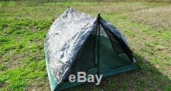 Camping Set 2-man ACU Camo Trail Tent, Snugpak Junglebag, 50L No Limits Backpack