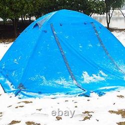 Camping Tent 1 2 3 4 Man #2 Orange with skirt edge 3 Person 4 Season