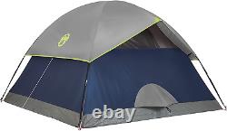 Camping Tent 2 6 Person Dome Tent Snag Free Poles Easy Setup under 10 Mins