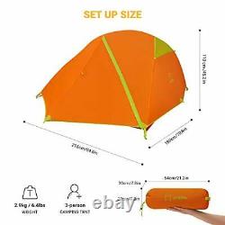 Camping Tent 3 Man Tent for Camping Waterproof 2 Man tent 1 Man tent Dome