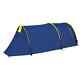 Camping Tent 4 Persons Navy Blue/Yellow