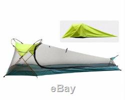 Camping Tent Survival Hiking Army Lightweight 1 Person Trekking Man Solo Travel