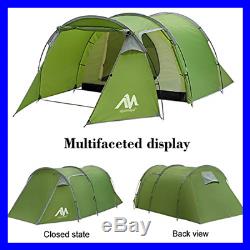 Camping Tents 3 4 Person/Man/People W 2/Two Room Bedroom + Living Waterproof Dou