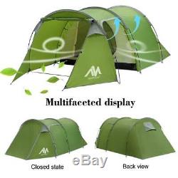 Camping Tents 3-4 Person/Man/People with 2/Two Room for Hiking Travelling