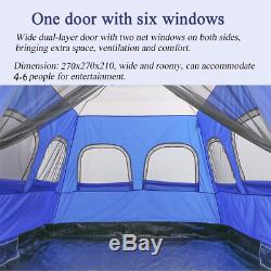Camping Tents 4-6 Persons/People/Man Instant Cabin Tent