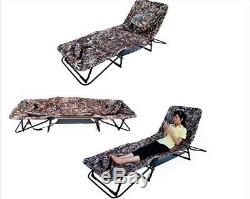 Camping Tube Bed Mattress Cot Off Ground Tent Hunting Camouflage Real Tree 1 Man