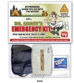 Camping WET FART SHART EMERGENCY KIT Tent Supplies Funny Gag Birthday Gift