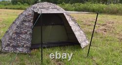 Camping equipment set for one person