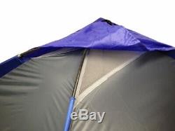 Case of 10 BLUE DOME CAMPING TENTS 7x5' Two Man NAVY ORANGE Sealed Floor