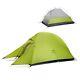 Cloud-Up 1 Person Tent Lightweight Backpacking Tent for One Man, Light green