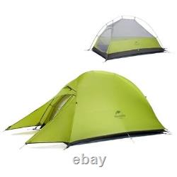 Cloud-Up 1 Person Tent Lightweight Backpacking Tent for One Man, Light green