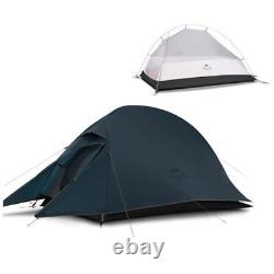 Cloud-Up 1 Person Tent Lightweight Backpacking Tent for One Man, Navy Blue