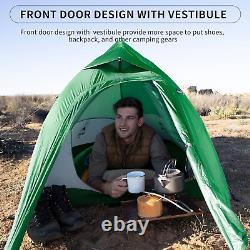 Cloud-Up 1 Person Tent Lightweight Backpacking Tent for One Man, Waterproof Ultr