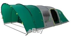 Coleman 6 Man Fastpitch Air Valdes Tent XL Green + Free Camping & Caravanning