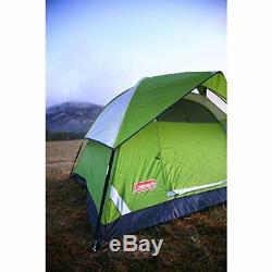 Coleman 6-Person Dome Tent for Camping Sundome Tent with Easy Setup Renewed