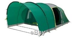 Coleman Fastpitch Air Valdes 4 Man Tent Green + Free Camping & Caravanning Club