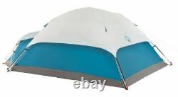 Coleman Juniper Le 4-Person Instant Dome Tent withAnnex, COO2, Blue 2000018067