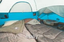 Coleman Juniper Le 4-Person Instant Dome Tent withAnnex, COO2, Blue 2000018067